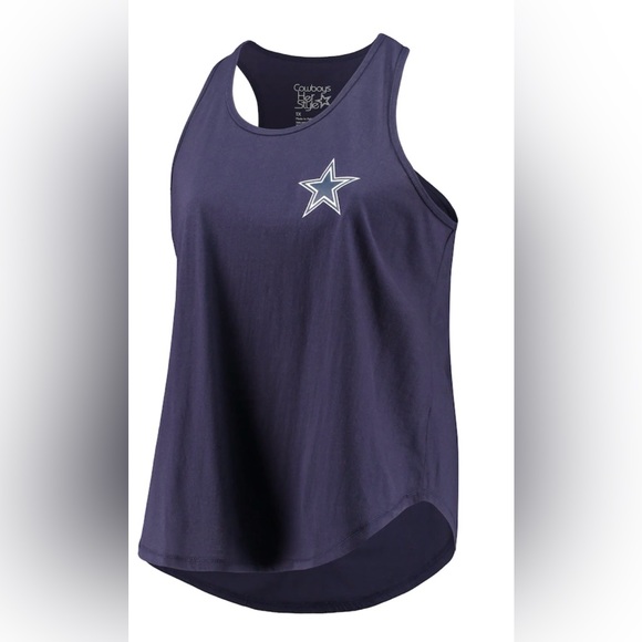 Women's Navy Dallas Cowboys Plus Size 3x
Racerback Tank Top - Picture 1 of 6
